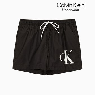 Calvin Klein Jeans [파주점] [캘빈클라인 언더웨어](KM01015-BEH)남성 모노그램 스윔 쇼츠