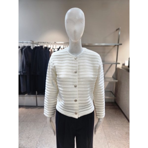 [여주점] [나이스클랍] 트위드형 니트 라운드 자켓 A261PWK112