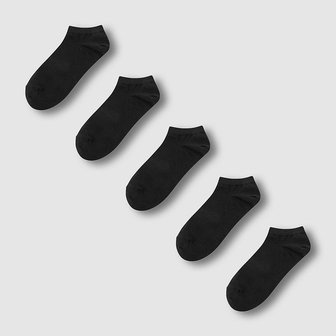 JAJU 남 코튼 스니커즈 삭스 5족 J146903102099