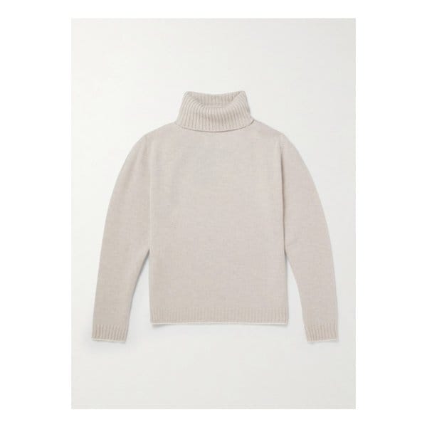 엔필 스탠리 투치  캐시미어 롤넥 스웨터 그레이 46376663162945107