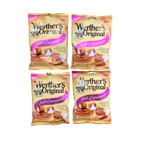 Werther`s Original웨더스오리지날  웨더스오리지날  소프트  캐러멜  4팩