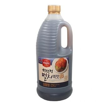 제이큐 하선정 자연숙성 멸치액젓 대용량 3kg