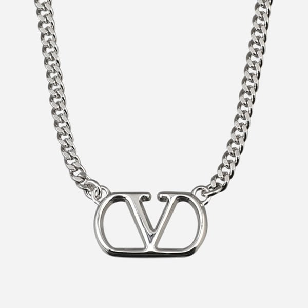 [시흥점] 6S 8Y2J0AG7 MET 172 브이 로고 체인 목걸이