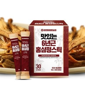 맛있는 홍삼스틱 12gX30포 2박스 + 선물용 종이가방