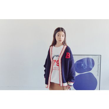 로아앤제인 브릭 더블 가디건 BO22WCA07NA
