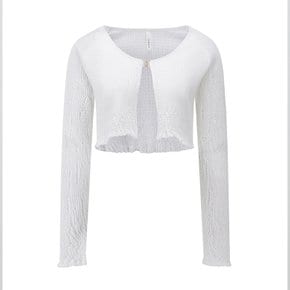 여성 볼레로 가디건 WHITE