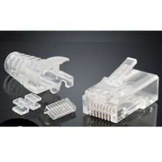 CAT6 RJ45 커넥터 플러그 단자 랜잭 8P8C 1개