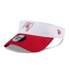 [해외] 1072318 NFL [탬파베이 버커니어스] 2024 NFL Camp Visor White/Red