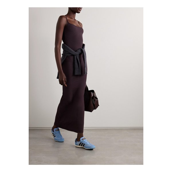 스킴스 소프트 라운지 리브 롱 스트레치 모달 슬립 원피스 1647597345025806