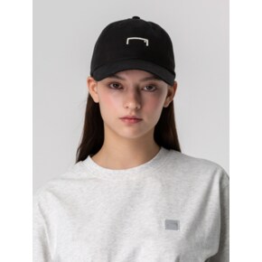 SIGNATURE LOGO BALL CAP-BLACK