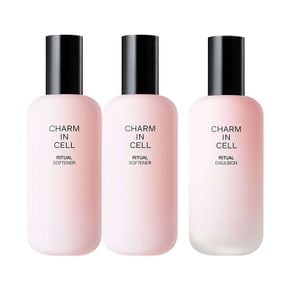 참존 참인셀 리추얼 소프너 110ml 2개+에멀전 110ml 1개 단품 스킨 로션 탄력 미..[36230035]