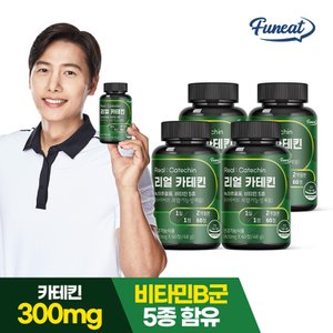 퍼니트 리얼 카테킨 녹차 다이어트 60캡슐 x4병 8개월분