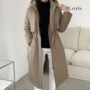 H스타일WG502본딩롱야상/22FW/아우터