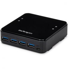 Startech.com 4x4 USB 3.0 맥윈도우/리눅스 HBS304A24A 호환 주변기기 공유 스위치 (스위치)