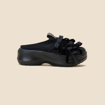 슈콤마보니 Delight ribbon mule(black) DG4DA24528BLK