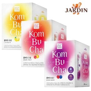 쟈뎅 아워티 콤부차 베리 30T + 레몬 30T + 자몽 30T (총 90T)