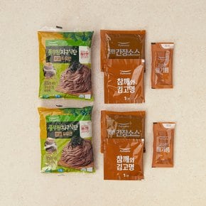 지구식단 두유면 들기름막국수2인 421.4g
