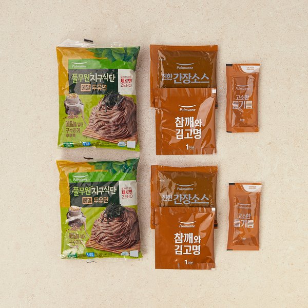 지구식단 두유면들기름막국수 421.4g