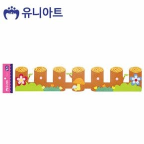 유니아트 펠트 통나무 울타리 575x115mm P0000COX (WD6771D)