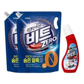 비트 제로 액체세제 드럼용 파우치 2.L x2 + 바르는 비트 220ml