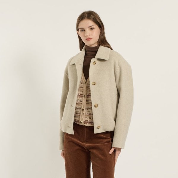 [여주점] 스탠카라 스트링볼륨 핸드메이드 자켓 B5D9J102