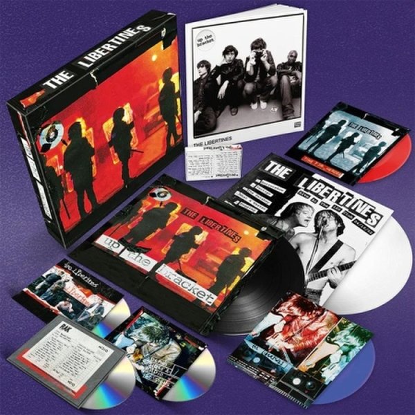 확대된 대표 [LP]The Libertines - Up The Bracket (20주년 기념 디럭스 박스세트) [2Lp+2X7 Singles+Cassette+2Cd+Dvd] / 리버틴스 - 업 더 브래킷 (20주년 기념 디럭스 박스세트) [2Lp+2X7인 치 싱글즈+카세트테이프+2Cd+Dvd]