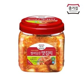 [종가] 썰어담은 맛김치 1.2kg (PET)