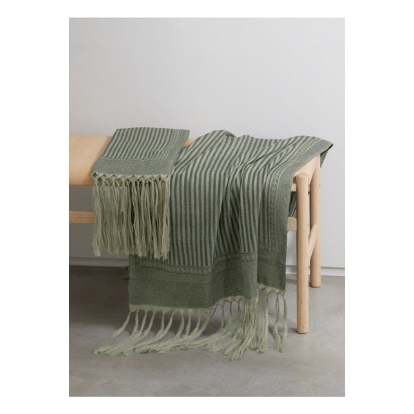 브루넬로쿠치넬리 리넨 캐시미어 혼방 자카드 비치 타올 2p 세트 그레이 1647597354426143