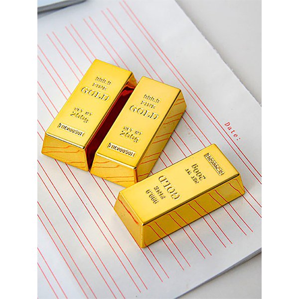 금괴 미니 골드바 메모 홀더 냉장고 자석