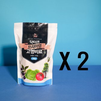  (주)누보 닥터조 고형비료 1kg X 2EA-13-7-7 텃밭 웃거름 복합비료 (2개배송)