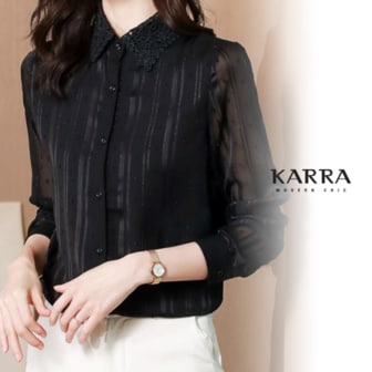 카라 KARRA (77까지)레이스카라시스루블라우스_A3F0380