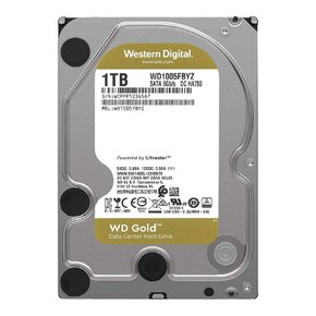 Western Digital WD Gold HDD 1TB 3.5 SATA 7200rpm 128MB WD1005FBYZ-AJP 웨스턴 디지털 내장