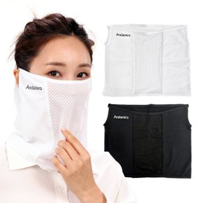 안다미로 자외선차단 99.3% 골프 마스크 얼굴햇빛가리개 자전거 쿨마스크 쿨워머 등산 마스크