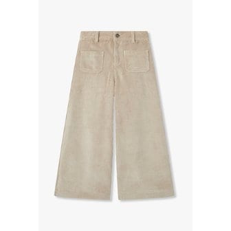 엠포리오아르마니주니어 [여아] 코듀로이 와이드 팬츠 0465371004000