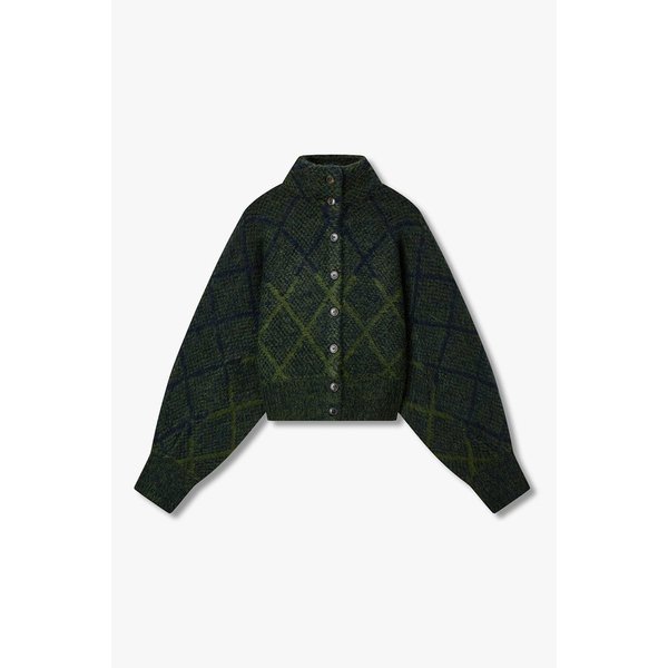 아가일 알파카 울 가디건 3215330029000