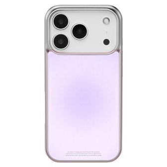 디어마이뮤즈 +맥세이프 lavender field Silver Epoxy Phone Case 아이폰 갤럭시 에폭시 케이스