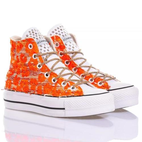 컨버스 스니커즈 3238 CONVERSE PLATFORM ORANGE LEO Orange