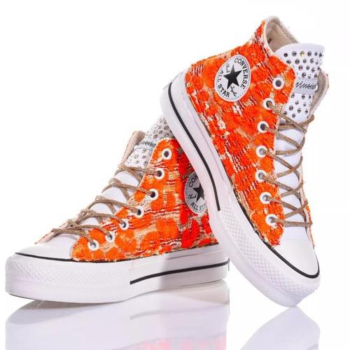 컨버스 스니커즈 3238 CONVERSE PLATFORM ORANGE LEO Orange