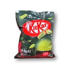 [트레이더스] 네슬레 kitkat 킷캣 녹차 17g 35개입