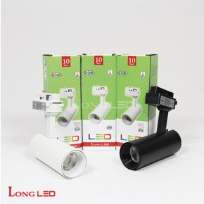 LONG LED COB 스포트 레일 조명 원통 집중형 10W 20W 30W