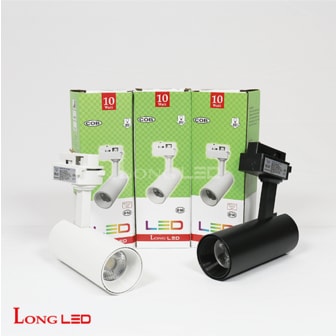  LONG LED COB 스포트 레일 조명 원통 집중형 10W 20W 30W