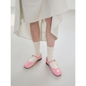 Lua Mary Jane Flats Pink