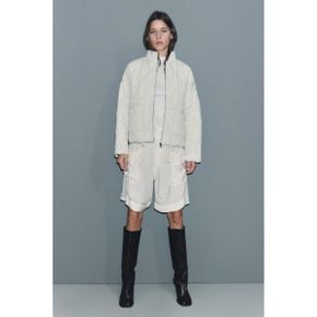 ZARA 자라 ZW 컬렉션 패딩 - 색상   에크루 4088/242