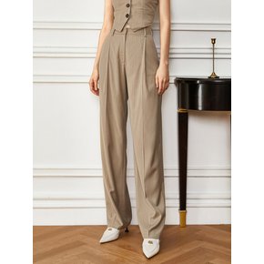 YY_Privileged stripe wide pants