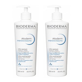 [해외직배송] 바이오더마 아토덤 인텐시브 밤 500ml x 2개세트