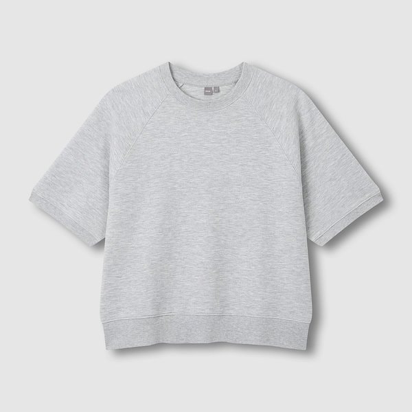 여 스웨트 반팔 셔츠 J116201069083