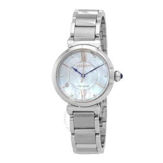 이스퀘어 5046272 Citizen L Series Eco-Drive Mother of Pearl Dial Ladies Watch