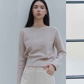 [26 F/W] 돌먼슬리브 보트넥 풀오버 ITQAZPO740