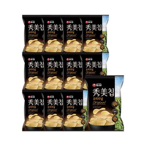  농심 수미칩 55g x 12봉 생감자 봉지과자