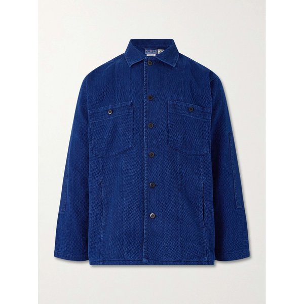 블루블루재팬 텍스처드 코튼 오버셔츠 46376663162963363